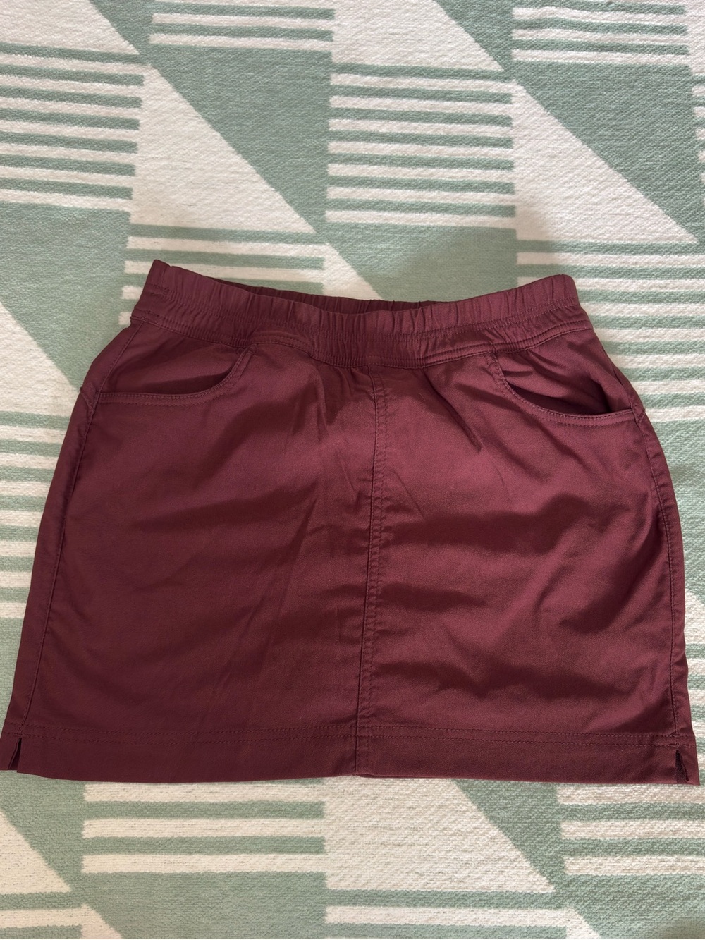 Prana Women's Maroon Active Skort